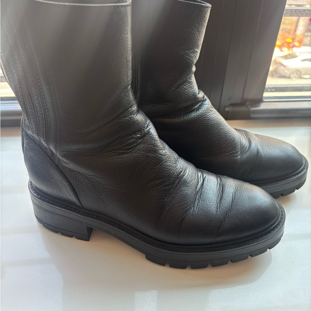 Aquazzura Saint Honoré Combat Boots